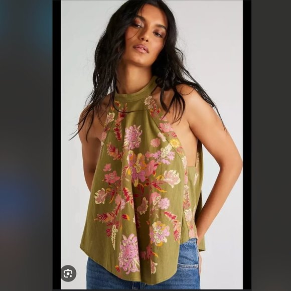 Free People Emily High Neck Swing FP - Picture 1 of 3